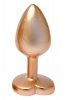 GLEAMING LOVE MATTE GOLD PLUG SMALL